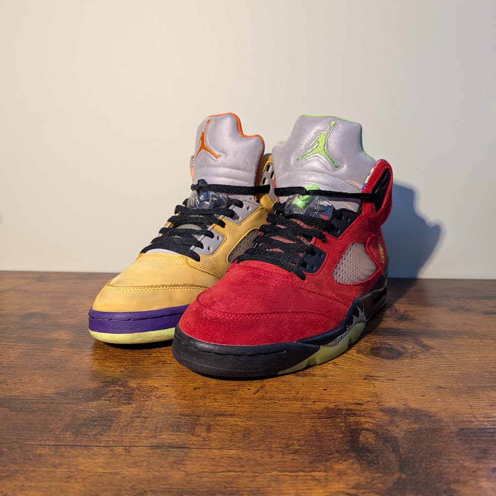 Air Jordan 5 Retro SE "What The" - CZ5725-700 - Men's Size 9